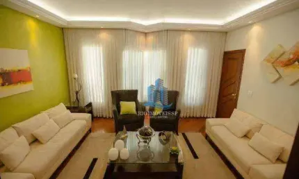 Sobrado com 3 dormitórios, 360 m² - venda por R$ 2.120.000,00 ou aluguel por R$ 8.014,44/mês - Campestre - Santo André/SP