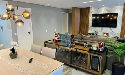 Apartamento com 3 dormitórios à venda, 114 m² por r$ 1.150.000,00 - centro - santo andré/sp