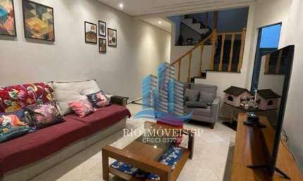 Sobrado com 4 dormitórios à venda, 192 m² por R$ 999.000,00 - Vila Camilópolis - Santo André/SP