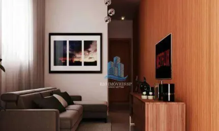 Apartamento com 2 dormitórios à venda, 44 m² por r$ 499.000,00 - campestre - santo andré/sp