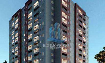 Apartamento com 2 dormitórios à venda, 45 m² por R$ 366.000,00 - Vila Humaitá - Santo André/SP