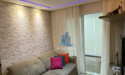 Apartamento com 2 dormitórios à venda, 72 m² por R$ 755.000,00 - Olímpico - São Caetano do Sul/SP