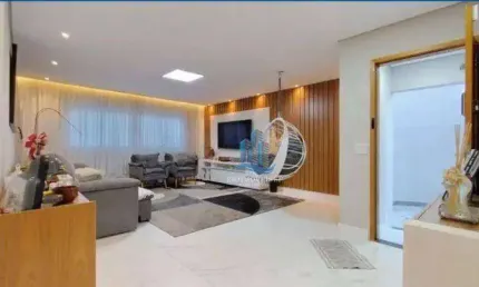 Sobrado com 4 dormitórios à venda, 192 m² por R$ 3.200.000,00 - Nova Gerti - São Caetano do Sul/SP