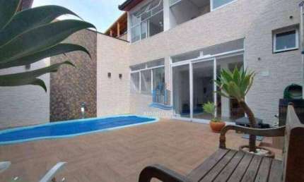 Sobrado com 3 dormitórios à venda, 377 m² por R$ 2.660.000 - Olímpico - São Caetano do Sul/SP