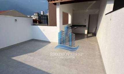Cobertura com 2 dormitórios à venda, 90 m² por R$ 470.000,00 - Santa Maria - Santo André/SP