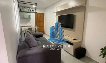 Cobertura com 2 dormitórios à venda, 90 m² por R$ 450.000,00 - Vila Vitória - Santo André/SP