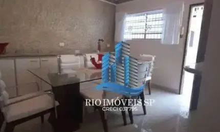 Sobrado com 2 dormitórios à venda, 188 m² por R$ 958.000,00 - Campestre - Santo André/SP