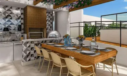 Cobertura com 3 dormitórios à venda, 239 m² por R$ 3.000.000,00 - Jardim - Santo André/SP