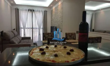 Apartamento com 3 dormitórios à venda, 63 m² por r$ 620.000 - campestre - santo andré/sp
