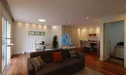 Apartamento com 3 dormitórios à venda, 136 m² por r$ 1.380.000,00 - campestre - santo andré/sp