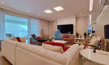 Apartamento com 3 dormitórios à venda, 242 m² por r$ 3.390.000,00 - santo antônio - são caetano do sul/sp