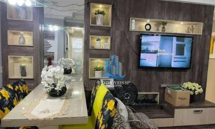 Apartamento com 3 dormitórios à venda, 80 m² por r$ 845.000,00 - jardim são caetano - são caetano do sul/sp