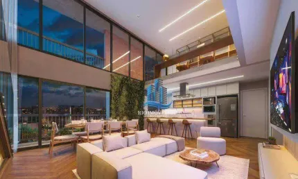 Cobertura com 3 dormitórios à venda, 226 m² por r$ 4.034.000,00 - jardim - santo andré/sp
