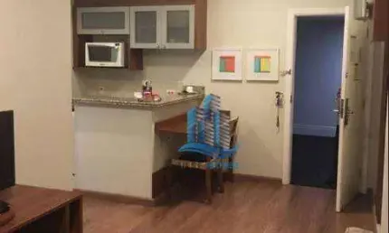 Flat com 1 dormitório à venda, 37 m² por R$ 279.000,00 - Barcelona - São Caetano do Sul/SP