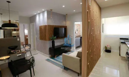 Apartamento com 2 dormitórios à venda, 54 m² por r$ 533.000,00 - campestre - santo andré/sp
