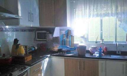 Sobrado com 3 dormitórios à venda, 118 m² por R$ 480.000,00 - Vila Palmares - Santo André/SP