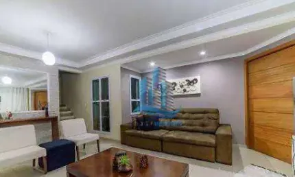 Sobrado com 4 dormitórios à venda, 126 m² por R$ 840.000,00 - Conjunto Residencial Jussara - São Bernardo do Campo/SP