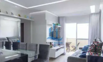Apartamento com 3 dormitórios à venda, 73 m² por R$ 680.000,00 - Jardim Três Marias - São Bernardo do Campo/SP