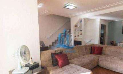 Sobrado com 4 dormitórios à venda, 244 m² por R$ 1.200.000,00 - Campestre - Santo André/SP