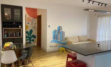 Apartamento com 2 dormitórios à venda, 80 m² por R$ 650.000,00 - Campestre - Santo André/SP