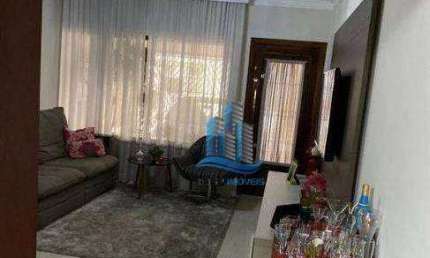 Sobrado com 3 dormitórios à venda, 180 m² por R$ 690.000,00 - Campestre - Santo André/SP
