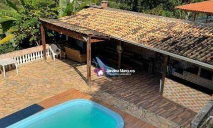 Chácara com 4 dormitórios à venda, 3500 m² por R$ 390.000,00 - Santa Ella - Araçariguama/SP