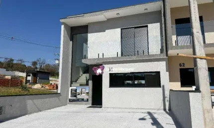 Sobrado com 3 dormitórios à venda, 134 m² por R$ 875.000,00 - Cruz das Almas - Araçariguama/SP
