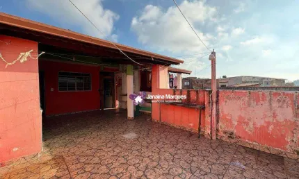 Casa com 2 dormitórios para alugar, 100 m² por R$ 1.000/mês - Jardim Brasil - Araçariguama/SP
