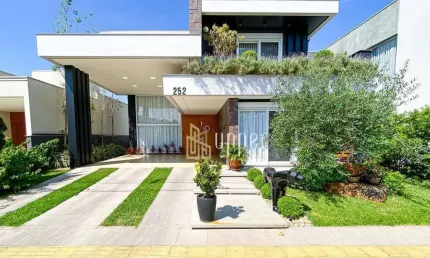 Casa com 3 suítes à venda, 247 m² por r$ 2.600.000 - condomínio cyrela landscape seminário - gravataí/rs