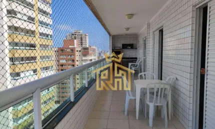 Apartamento à venda, 93 m² por R$ 600.000,00 - Vila Guilhermina - Praia Grande/SP