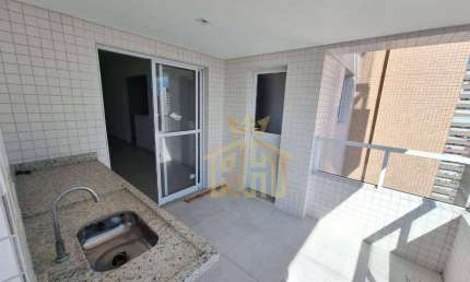 Apartamento à venda, 86 m² por R$ 533.000,00 - Aviação - Praia Grande/SP