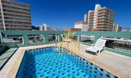 Apartamento com 1 dormitório à venda, 35 m² por r$ 275.000,00 - boqueirão - praia grande/sp