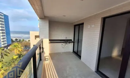 Apartamento com 2 dormitórios(01 Suíte) à venda, 65 m² por R$ 459.000 - Balneário Pires - Praia Grande/SP
