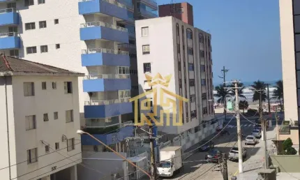 Apartamento com 1 dormitório para alugar, 55 m² por r$ 2.200,02/mês - aviação - praia grande/sp