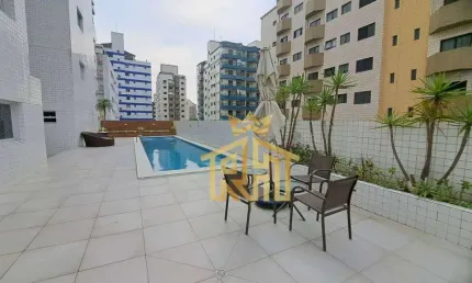Apartamento à venda, 87 m² por r$ 600.000,00 - aviação - praia grande/sp