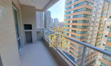 Apartamento com 3 dormitórios à venda, 81 m² por R$ 640.000,00 - Canto do Forte - Praia Grande/SP