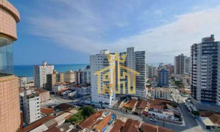 Apartamento à venda, 97 m² por R$ 610.000,00 - Vila Assunção - Praia Grande/SP