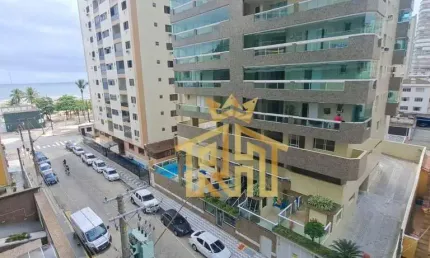 Apartamento 02 quartos a 100 metros da praia canto do forte - praia grande sp