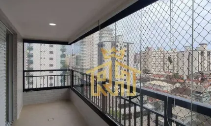 Apartamento de 2 quartos (1 suíte) no bairro de Guilhermina em Praia Grande - SP