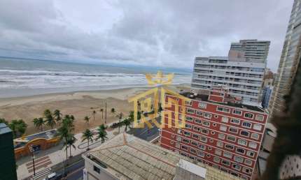 Apartamento 02 quartos vista para praia a venda - Aviação - Praia Grande