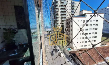 Apartamento com 2 dormitórios à venda, 69 m² por R$ 450.000,00 - Aviação - Praia Grande/SP
