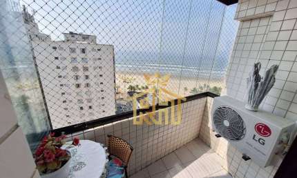 Apartamento com 2 dormitórios à venda, 63 m² por R$ 395.000,00 - Vila Assunção - Praia Grande/SP
