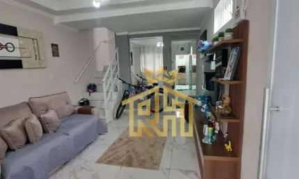 Sobrado 02 quartos porteira fechada para venda - Bairro Caiçara - Praia Grande - SP