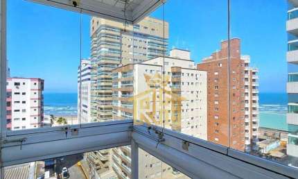 Apartamento à venda, 85 m² por R$ 550.000,00 - Vila Assunção - Praia Grande/SP