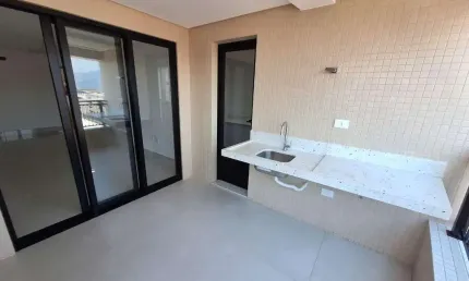 Apartamento novo - 02 dormitórios (01 suíte) - sacada gourmet - lazer - 1 vaga - aviação