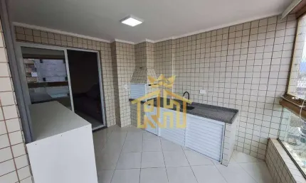 Apartamento à venda, 132 m² por R$ 855.000,00 - Aviação - Praia Grande/SP