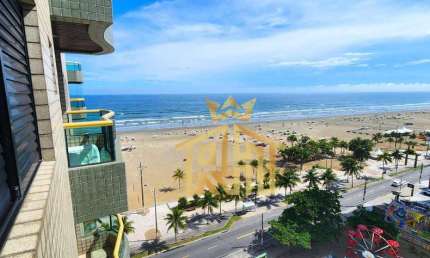 Apartamento com 3 dormitórios à venda, 110 m² por R$ 675.000,00 - Aviação - Praia Grande/SP