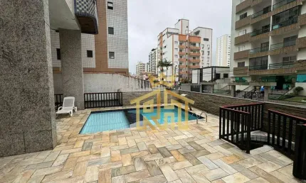 Apartamento 2 quartos (1 suíte) no bairro de Vila Tupi em Praia Grande - SP