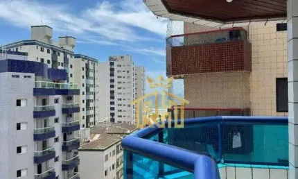 Apartamento de 2 quartos no bairro de em Praia Grande - SP