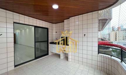 Apartamento à venda, 131 m² por R$ 720.000,00 - Tupi - Praia Grande/SP